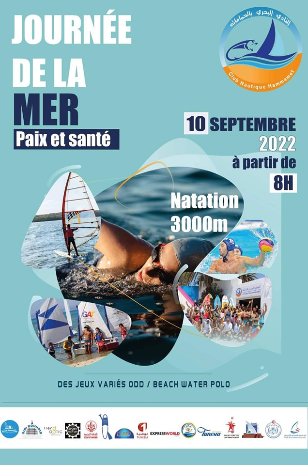 Club Nautique Hammamet / JOURNÉE DE LA MER - Paix et Santé'' au centre ville Hammamet